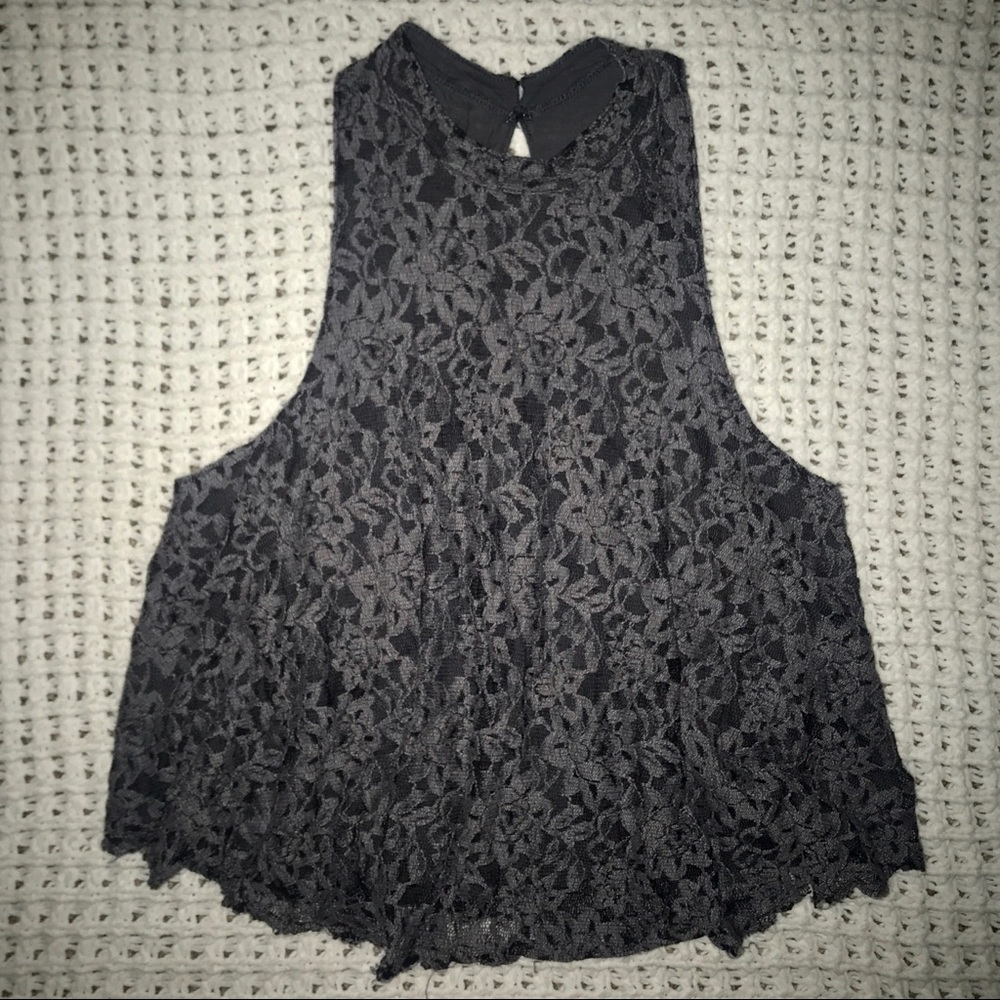 ABERCROMBIE & FITCH Lace Halter Top